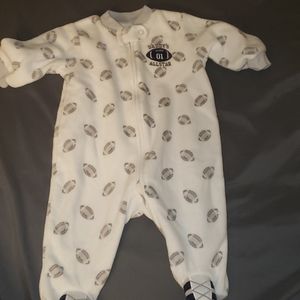 Fleece "Daddy's Allstar" sleeper